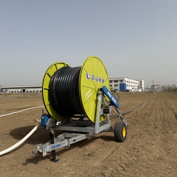 Advanced Hose Reel Sprinkler Machine Irrigation System with Rain Gun for Farm