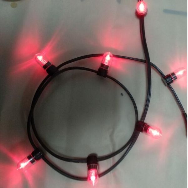 12v low power led clip light 100m/roll christmas lights led string Lights red rice strings 666 bulbs