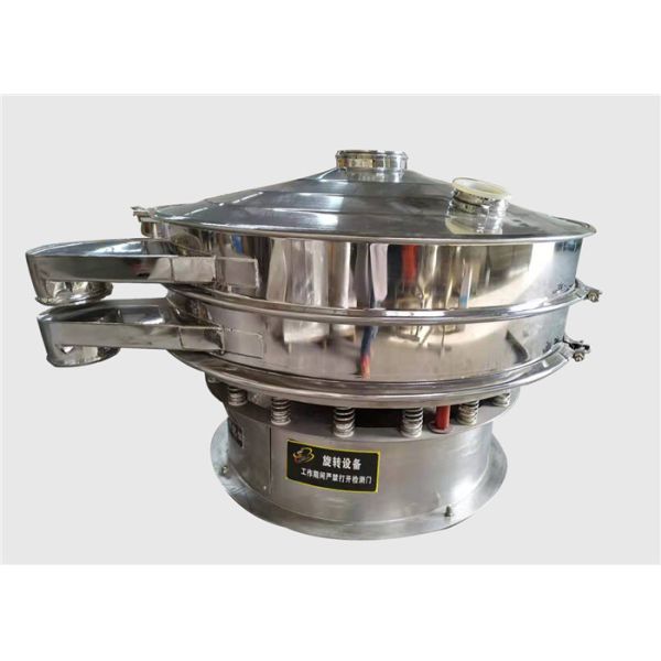 Stainless Steel Rotary Vibrating Screen Sifter Machine For Bread Flour Powder