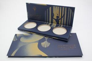 China Paper Empty Small Magnetic Makeup Palette Laminated With Sleeve on sale