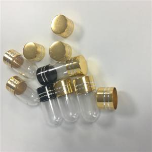  Colorful Plastic Pill Bottles Metal Cap Capsule Container Engraving Craft ABS Material Manufactures