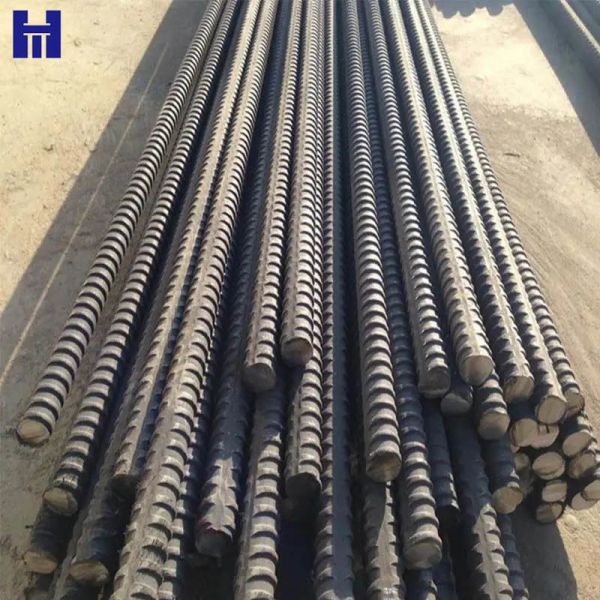 HRB335 Steel Rebar Iron Rods 6m For Construction / Concrete / Building