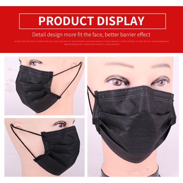 PP Filter Mouth Earloop Breathable 3 Layer Face Mask