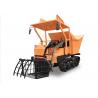 Safe Controls Rubber Track Dump Truck / Small Tracked Dumper Easy Maintenance for sale