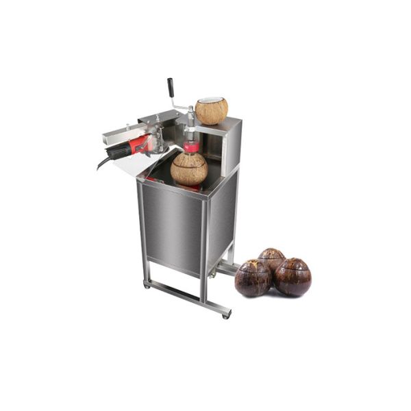 Electric 600pcs/hr Automatic Food Processing Machines Fresh Coconut Hole Puncher