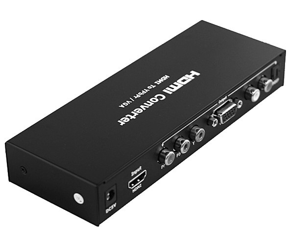 HDMI to VGA or YPbPr converter