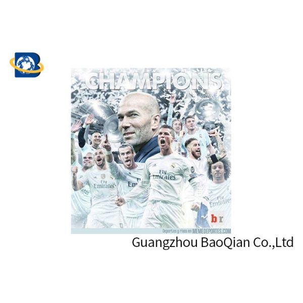 High Definition Poster 3D Lenticular , Football Star 3 Dimensional Poster
