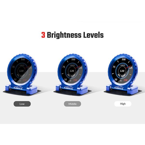 LCD OBD2 Oil Pressure Gauge