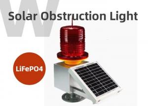 Steady Burning FAA Aircraft Warning Lights For Buildings LED Solar Powered Manufactures