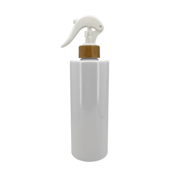 White PET Plastic Spray Bottle 250ml Trigger Spray Bottle Customizable With Switch