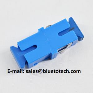China Blue Color Dust Cap Fiber Optic SC Adapter Flangeless SX SM For Network on sale