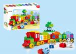 Toddler Role Play Learning Building Blocks / Kids Educational Toys W / Train