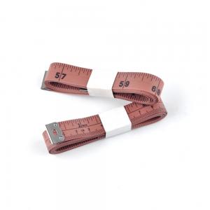 China Chocolate Colored Clothing Tape Measure 150cm Versatile For Daily Measuring OEM on sale