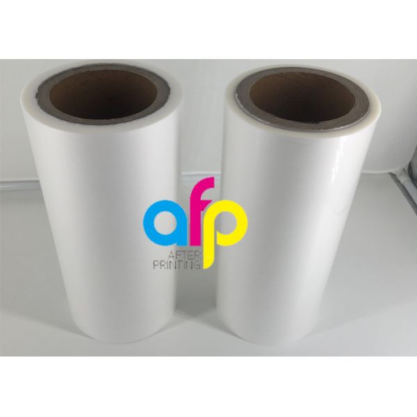 BOPP + EVA Super White Clear Gloss Laminating Film For Paper Lamination