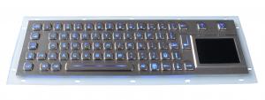  Metal Backlit USB Keyboard / Backlit Mechanical Keyboard With Ruggedized Touchpad Manufactures