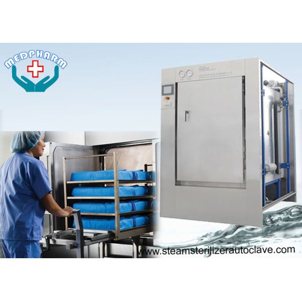 Mechanical Hinge Single Door Pharmaceutical Autoclave With 0.2μm Membrane Type Air Filter