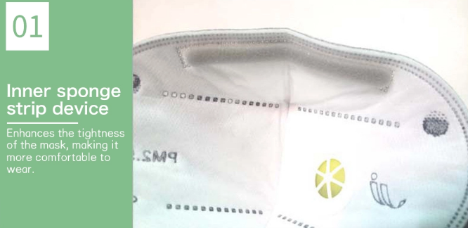 High BFE KN95 Face Mask Environmental Friendly Material With CE Certification