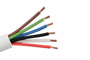 Household 2 Core Electrical Wire , FEP/PFA Industrial Electric Wire And Cable Manufactures