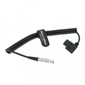4 Pin FFA 0S 304 To D Tap Coiled Power Cable D-Tap Plug For Z Cam E2 Camera
