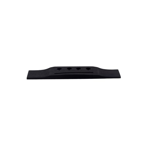 Replacement 4 String Bass Guitar Bridge Ebony Acoustic Guitar Bridge Black