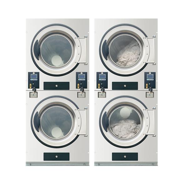 Automatic Double Layer Industrial Clothes Dryer Coin-operated Gas Heating-Drying Equipment