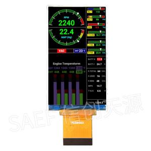  360x640 IPS 3 Inch TFT LCD Module Display Full Viewing Angle With RGB Interface Manufactures