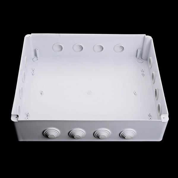400x350x120mm 16 Entry Holes IP65 Plastic Abs Electrical Knockout Boxes Waterproof