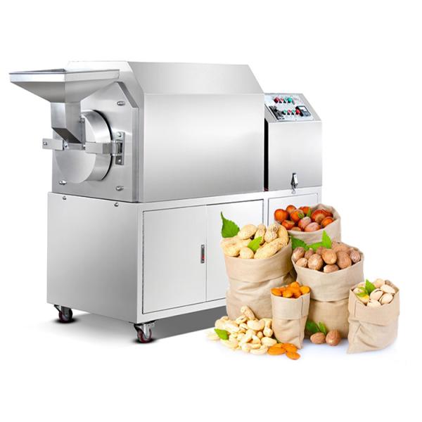 stainless steel roasted pepper soya beans machine walnut hazelnut roasting maker equipment