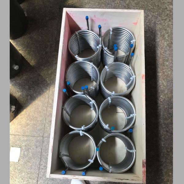 Air Cooler Condenser 50 M3 / H Titanium Coil For Aquarium