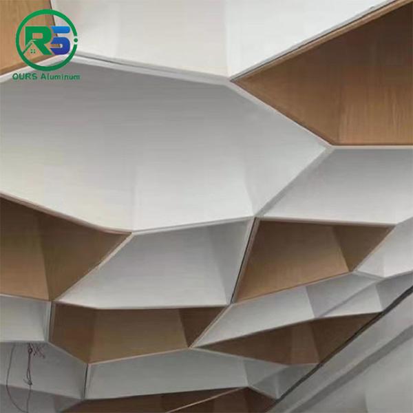 Customized Fireproof Art Deco Wall Panels Rustproof High Strength