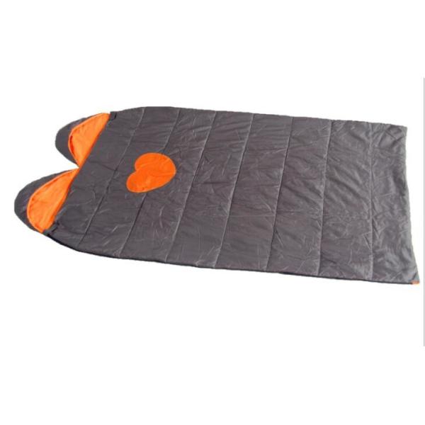 Outdoor Camping Waterproof Custom Compact Double 2 Person Adult Sleeping Bag(HT8043)