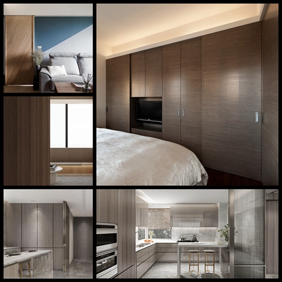 Furniture Sandalwood Veneer Fancy Sandalwood Plywood Customized