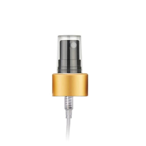 0.12cc Smooth Fine Mist Sprayer Sliver Gold For Perfume Facial Toner Bottle