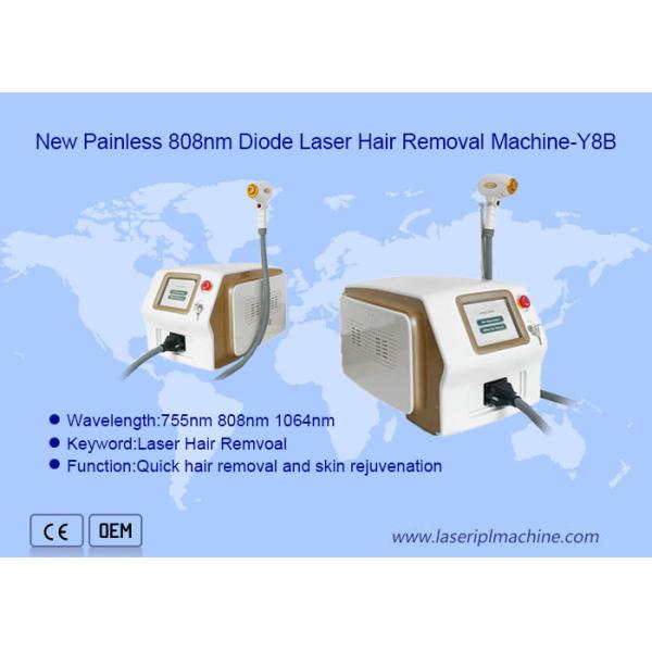 New Painless 808nm Diode Laser Hair Removal Machine Clinic Use
