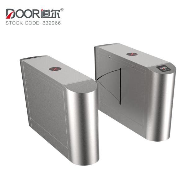 Acrylic Arm Single Bidirectional RS485 Flap Barrier Gate Access Control