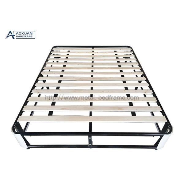 Fabric Cover Bed Box Frame , King Bed Frame Box
