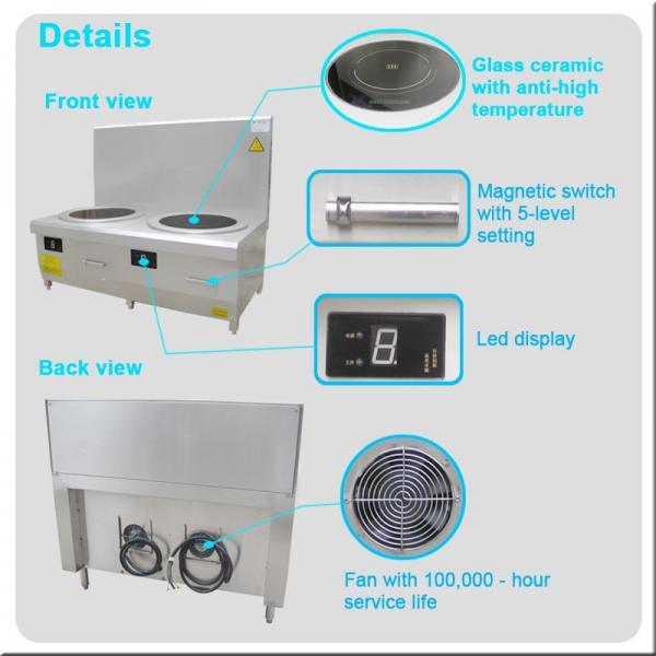 Quality Double Burner Induction Soup Cooker for sale