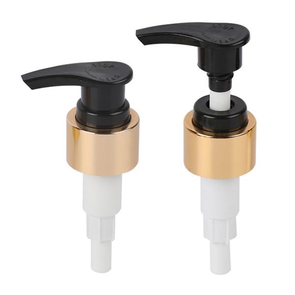 Aluminum Hand Wash Bottle Pump , cosmetic lotion pump 28/410 OEM