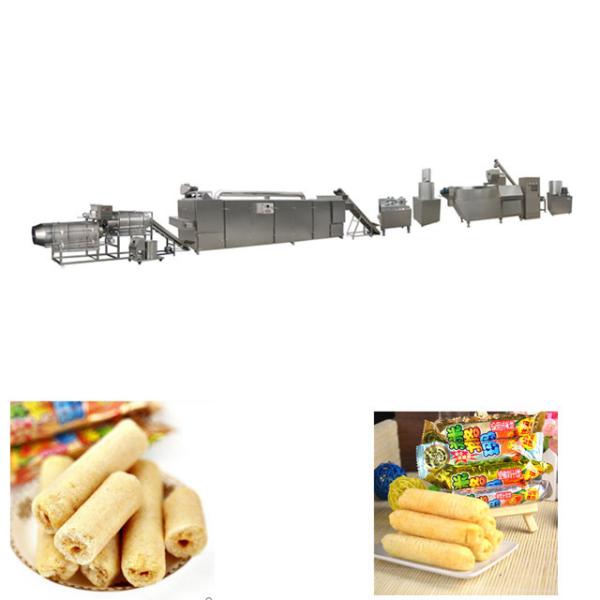 Twin Screw Food Extruder Machine Onion Ring Corn Snacks Production Line with CE Approved