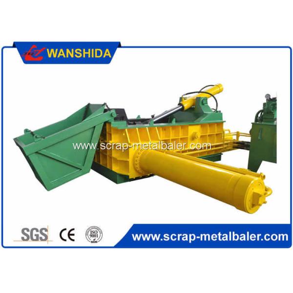 Customized PLC Control Hydraulic Metal Baler Machine Round Packing Block Or Square Bale