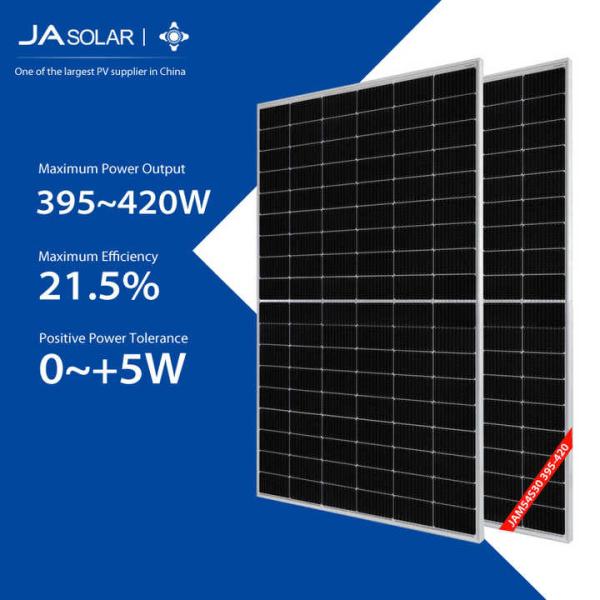 PERC 108 Cells MBB Ja Solar Panels JAM54S31 380W 380wp 385W 390W 395W 400W 405W 460W 460wp In Eu Warehouse