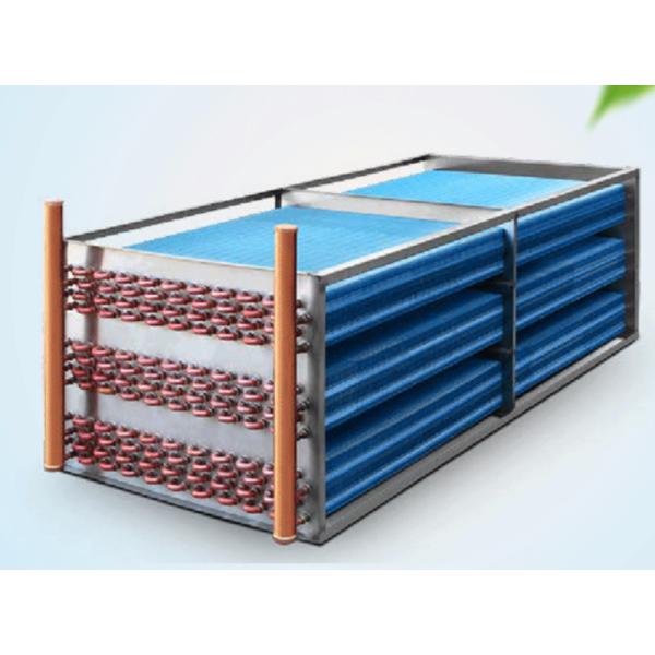 Copper Tube Aluminum Fin Tub Heat Exchanger , Home Portable AC Heat Exchanger