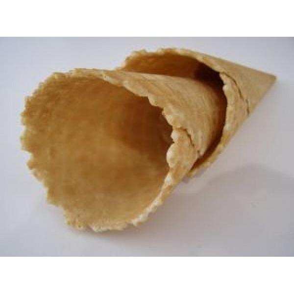Delicious Ice Cream Related Production Chocolate Waffle Cones 46 - 48mm Caliber Size