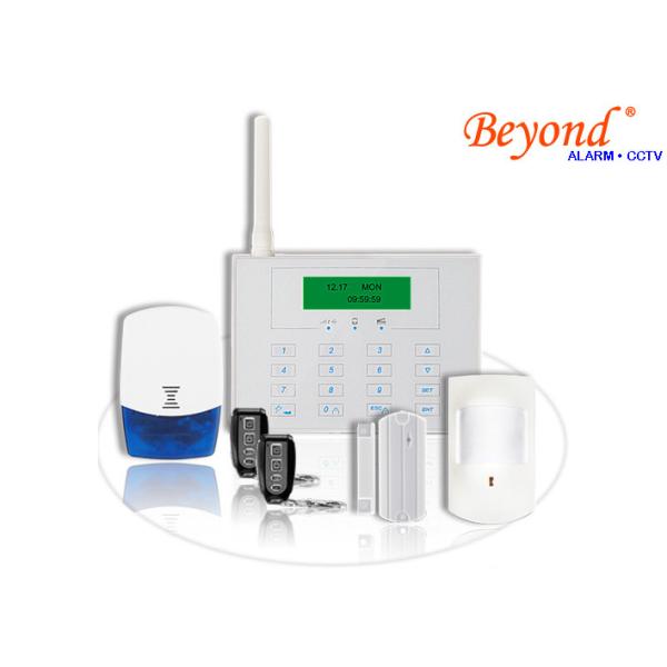 GSM &PSTN LCD Screen Display Touch Keypad Wireless 868mhz Alarm System