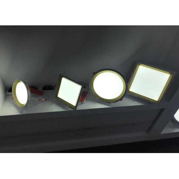 90Lm/W Anti Glare LED Slim Panel Light 24W / LED Flat Panel Ceiling Lights