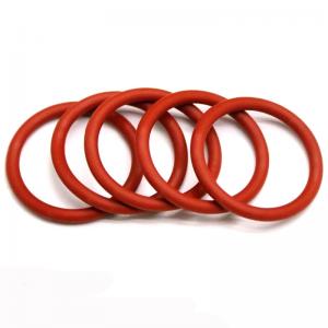  Water/Dust/Oil Proof Red Silicone Rubber O Ring Payment Term 30% Deposit 70% Balance Manufactures