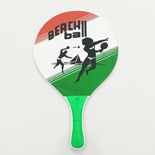 Eco-Friendly Wood Beach Racket Customize Multilayer Board Beach Tennis Racket