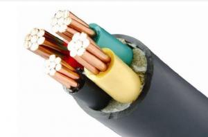  XLPE Insulated Power Cable , LT XLPE Cable With Stranded Copper Conductor Manufactures