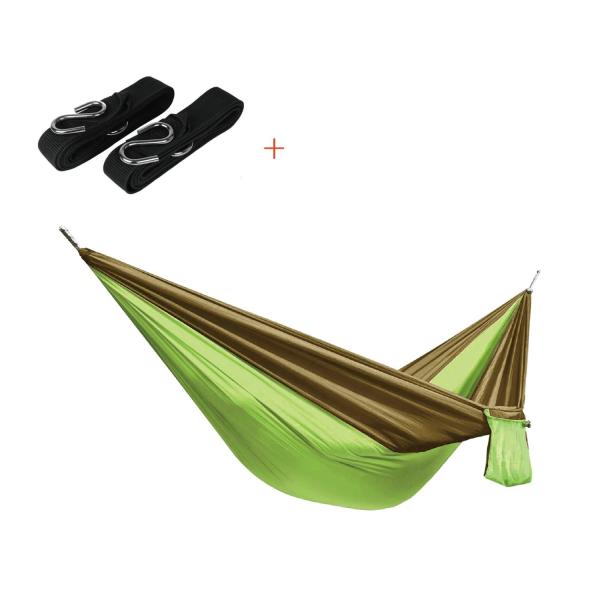 Virson Parachute Fabric 2 person Portable Hammock for Camping Travel