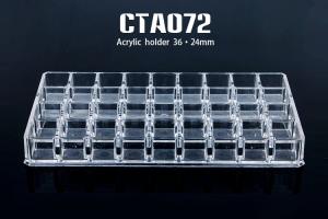  Acrylic 36 Holes Transparent  Permanent Make Up Tattoo Ink Cup Holder Manufactures